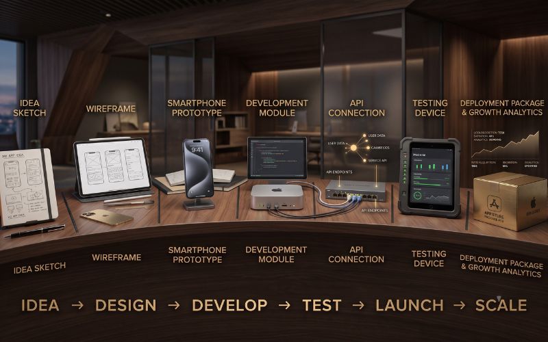 From Conceptualization To App Store