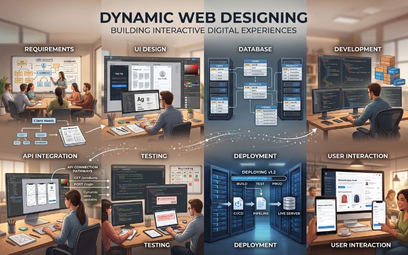 High-Performance Dynamic Website Design
